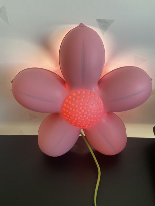 Candeeiro criança rosa