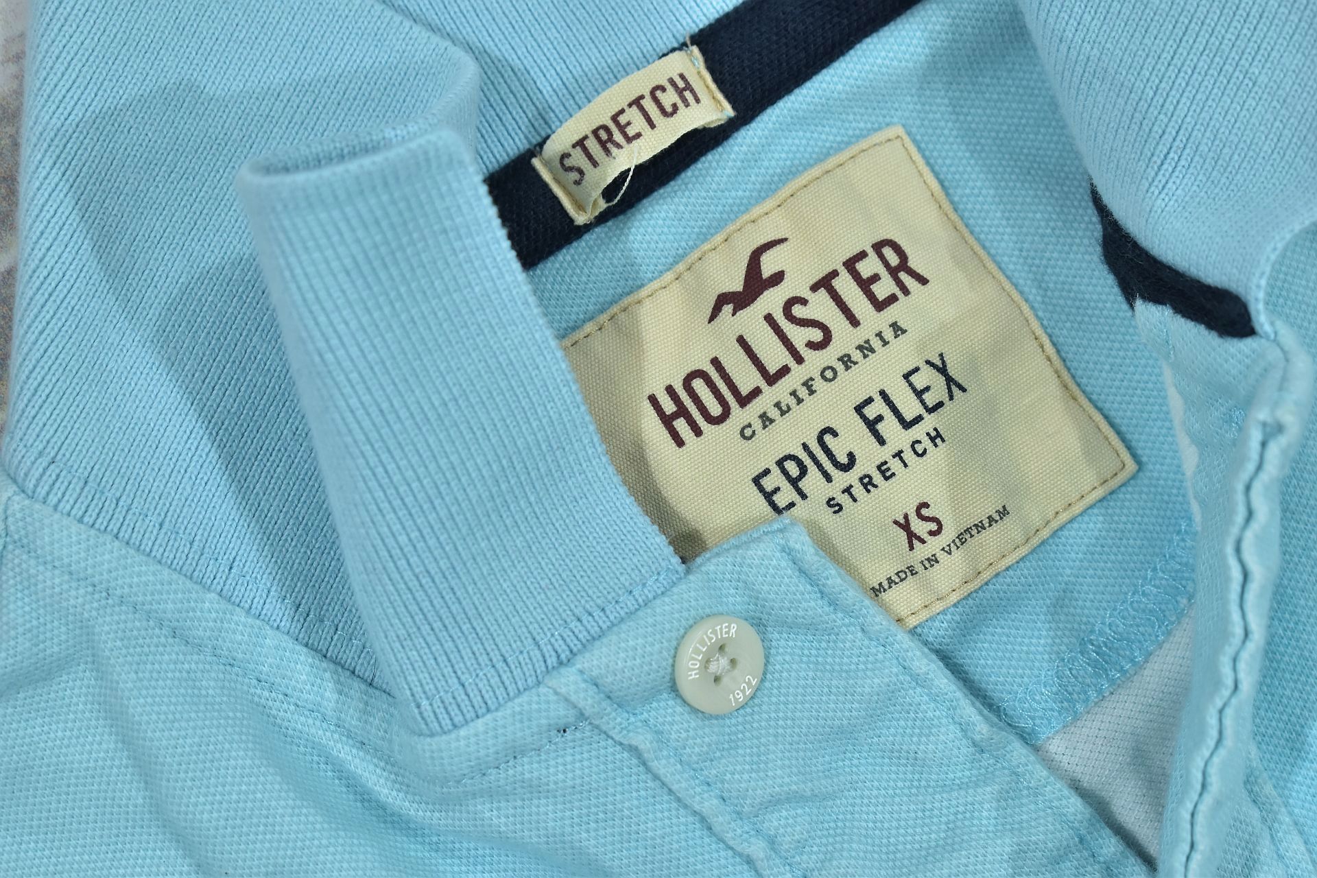 Hollister Epic Flex Stretch Koszulka Polo / Xs