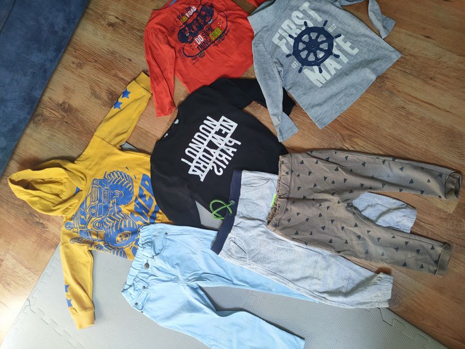 Zestaw ubranek dla chłopca wiosna 98