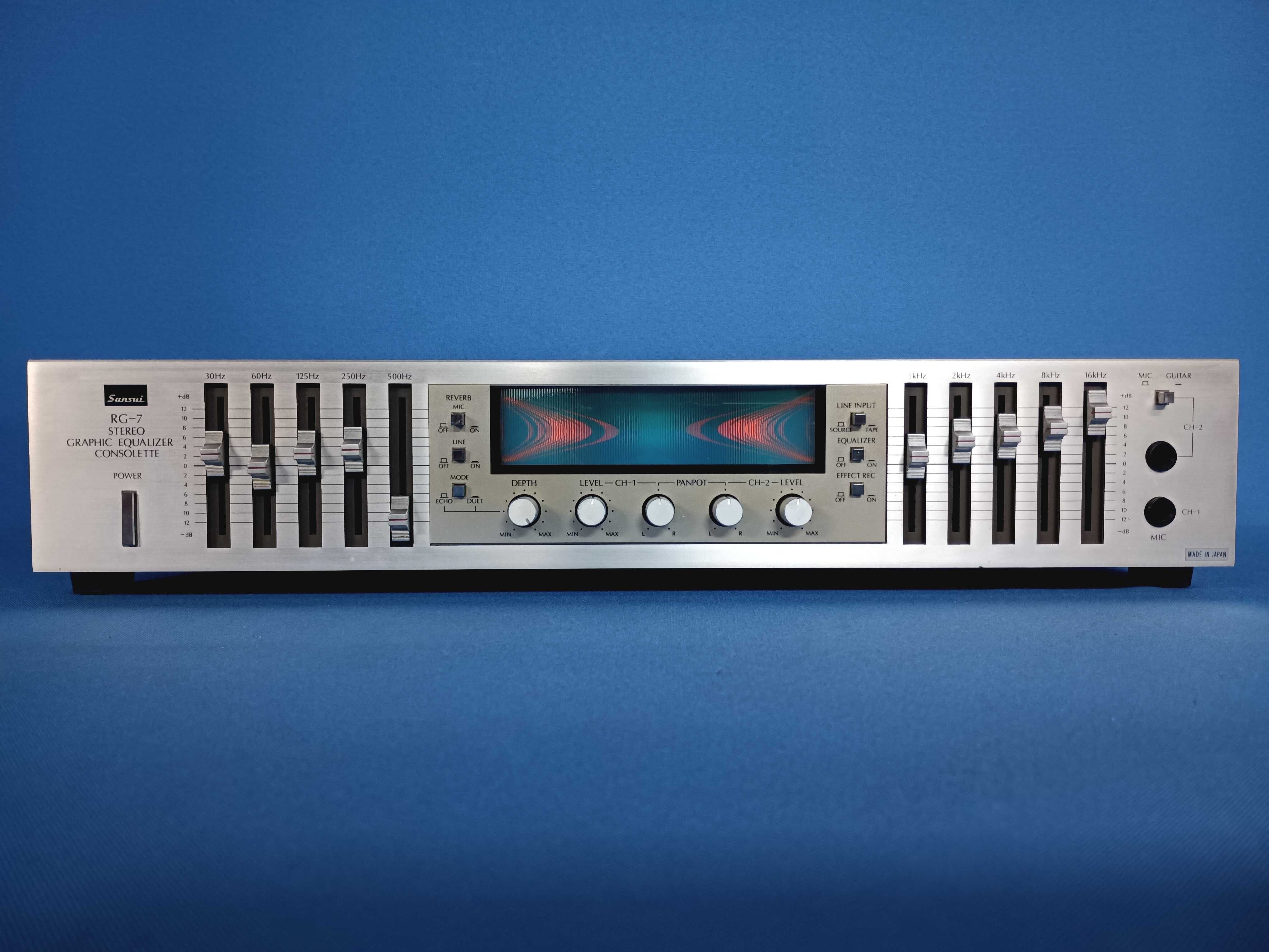 équalizador SANSUI RG-7
