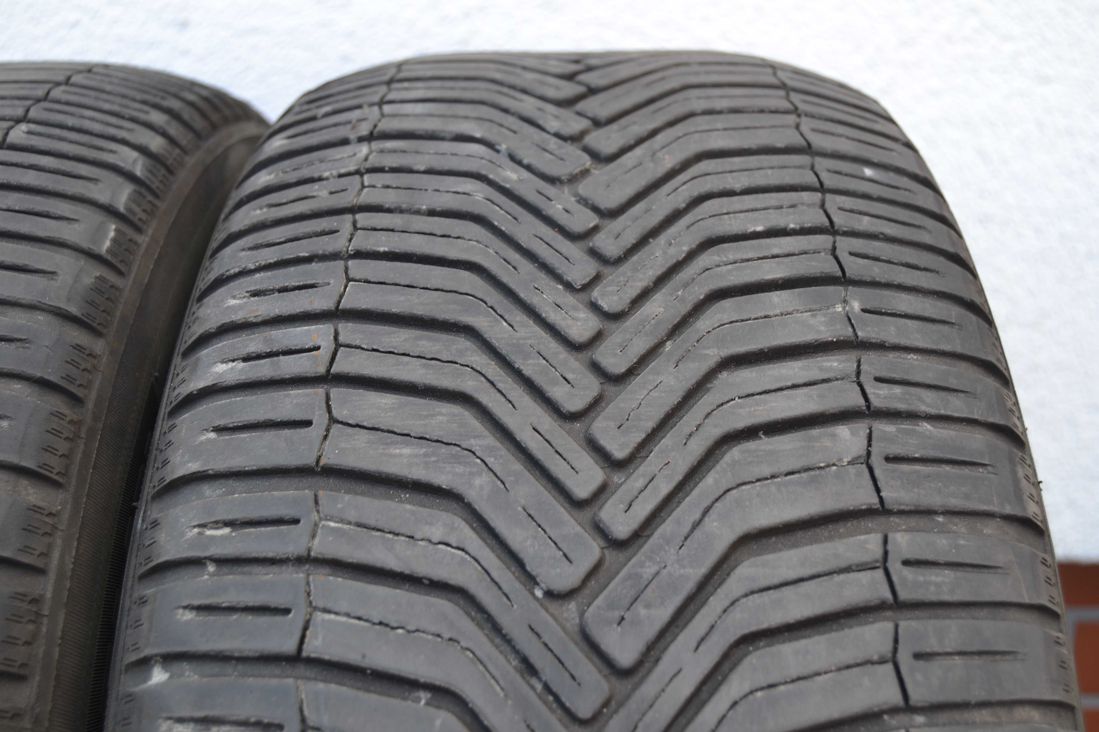 2x wielosezon 225/55r18 Michelin Crossclimate 225/55-18 całoroczne 20r