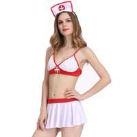 эротическое белье сексуальный костюм медсестри костюм для ролевых игр