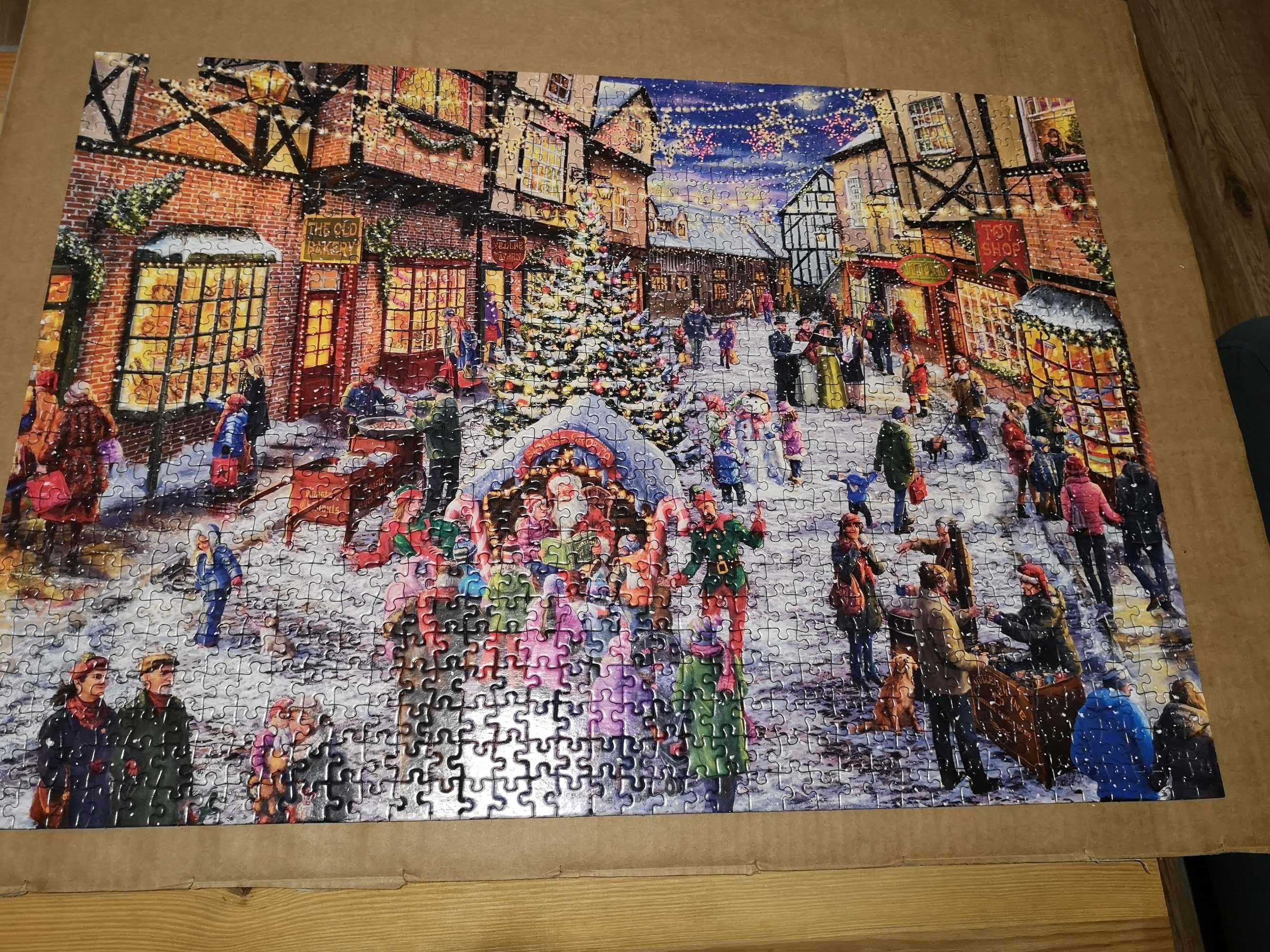 Puzzle gibsons the christmas grotto 1000el