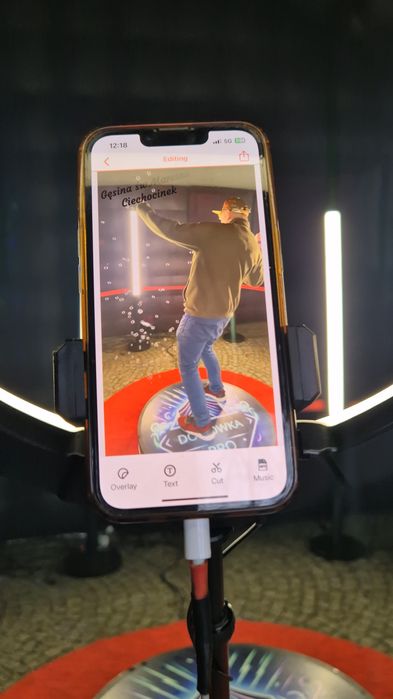 Fotobudka 360 wideobudka wesele impreza namiot cateringowy imprezowy