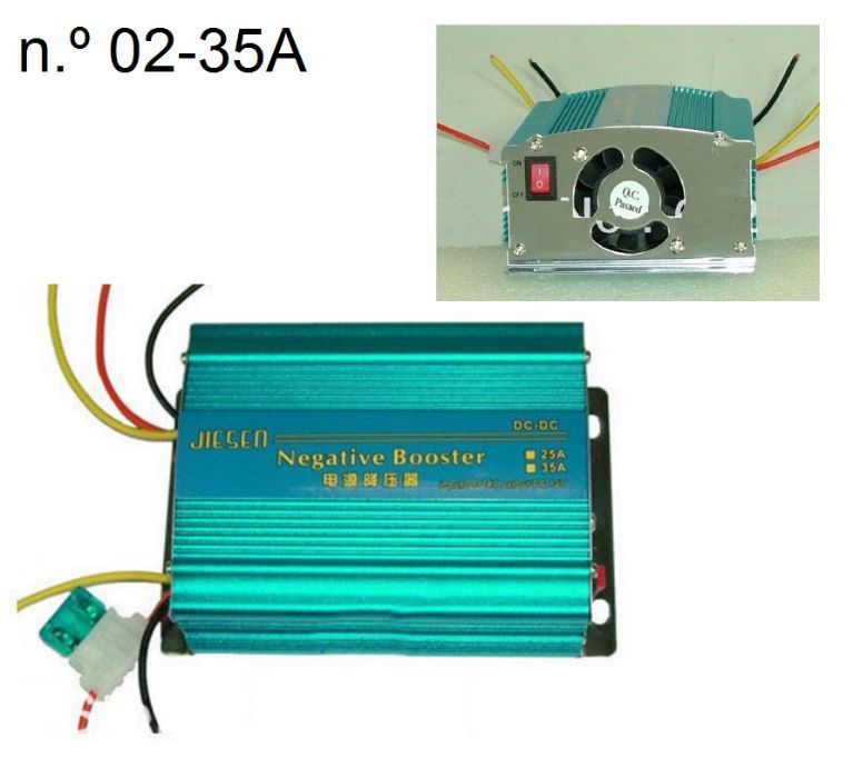 transformadores de 24v para 12v de 35 até 45Amperes