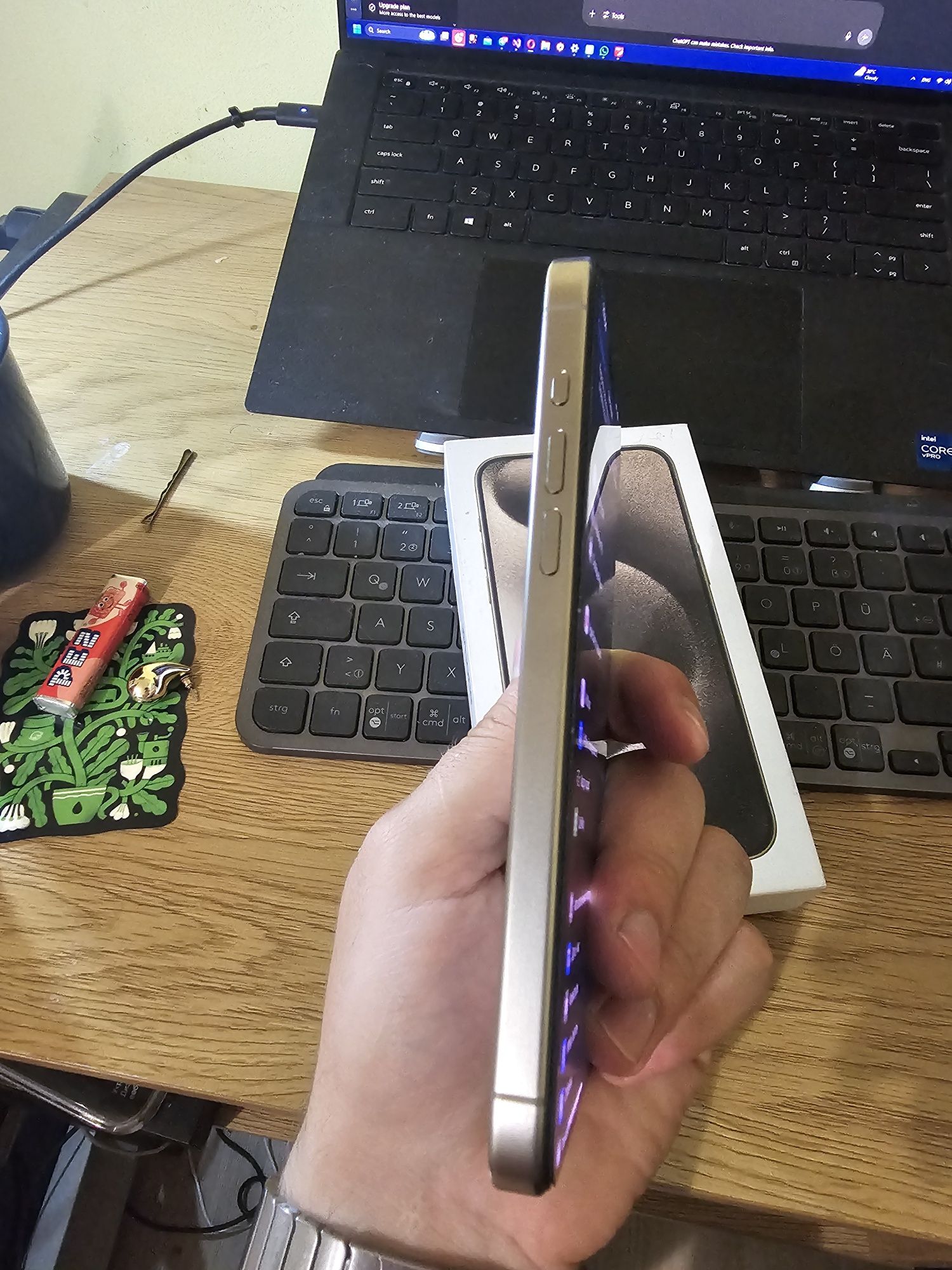 Продам IPhone 15 pro max NATURAL 256 NEVERLOCK like NEW