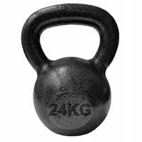 KETTLEBELL żeliwny 24 KG hantle kettel kettla kula