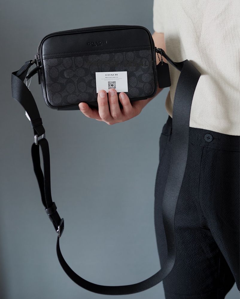 Сумка Coach ОРИГІНАЛ (Чорний)