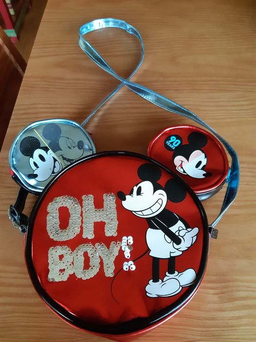 Vendo mala de criança NOVA do Mickey c/ 2 carteiras