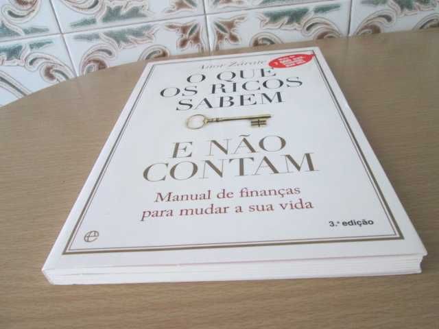 O Que os Ricos Sabem e não Contam de Aitor Zárate (Oferta portes)