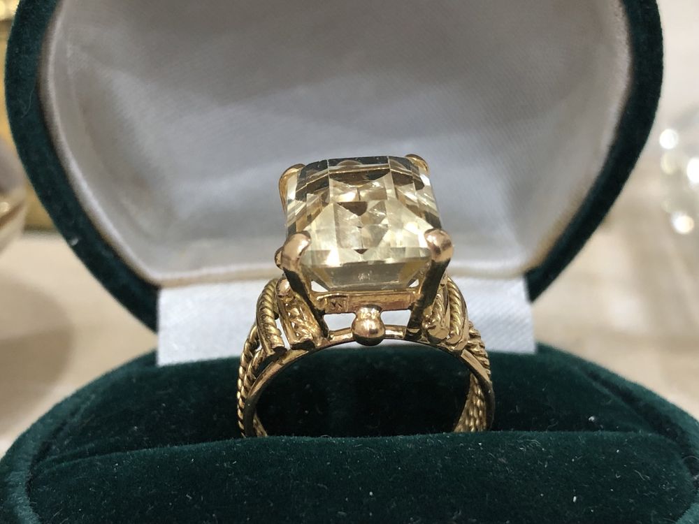 Złoty pierścionek  18K/pr.750 , 6,7gr.