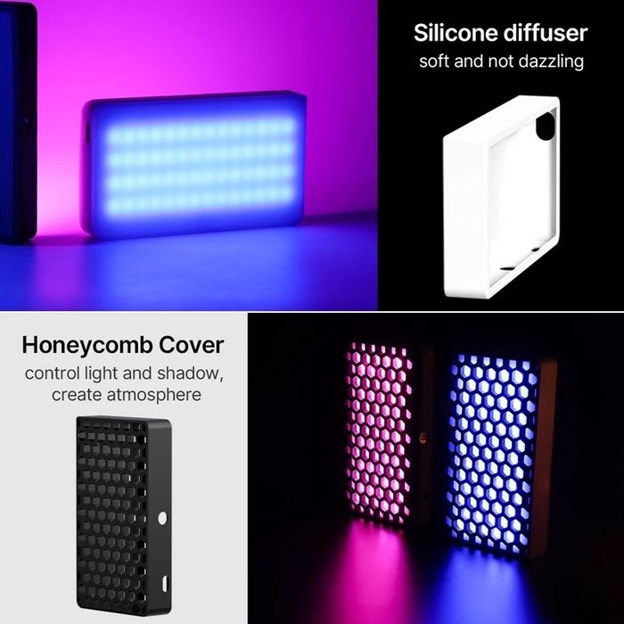 Ulanzi LT002 (PL-01 ) RGB  фото-відеосвітло , з акумулятором 4000mAh