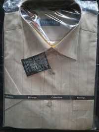 Nowa koszula męska Prestige 42, 176/182 Krótki rękaw, oryginalna folia