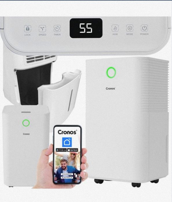 12л осушувач Осушитель воздуха Cronos 12L OL12-BD031C Wi-Fi