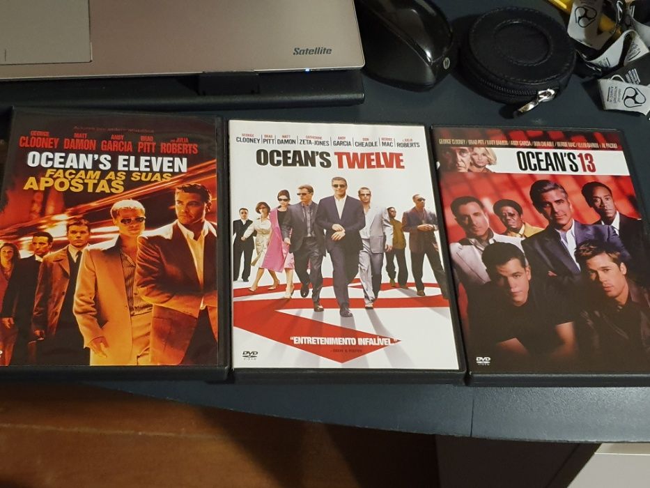 Pack Ocean's 11,12 e 13