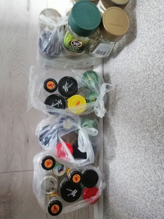 Sloiki małe 0.50gr/słoik - czyste różne