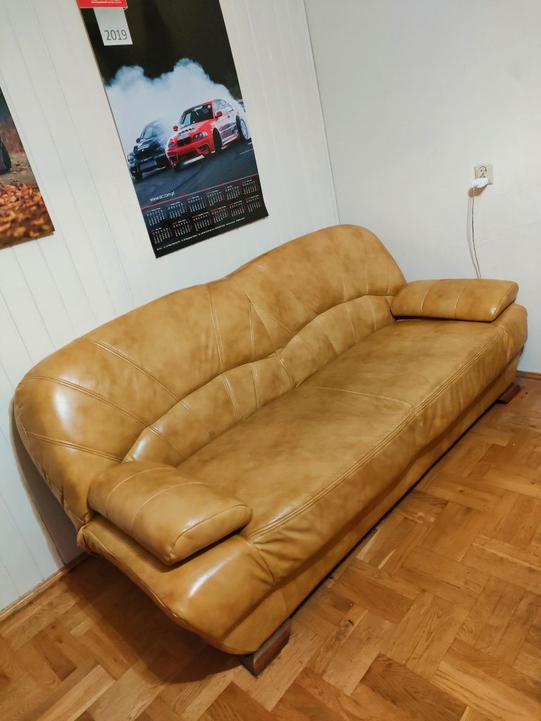 Kanapa skórzana, sofa