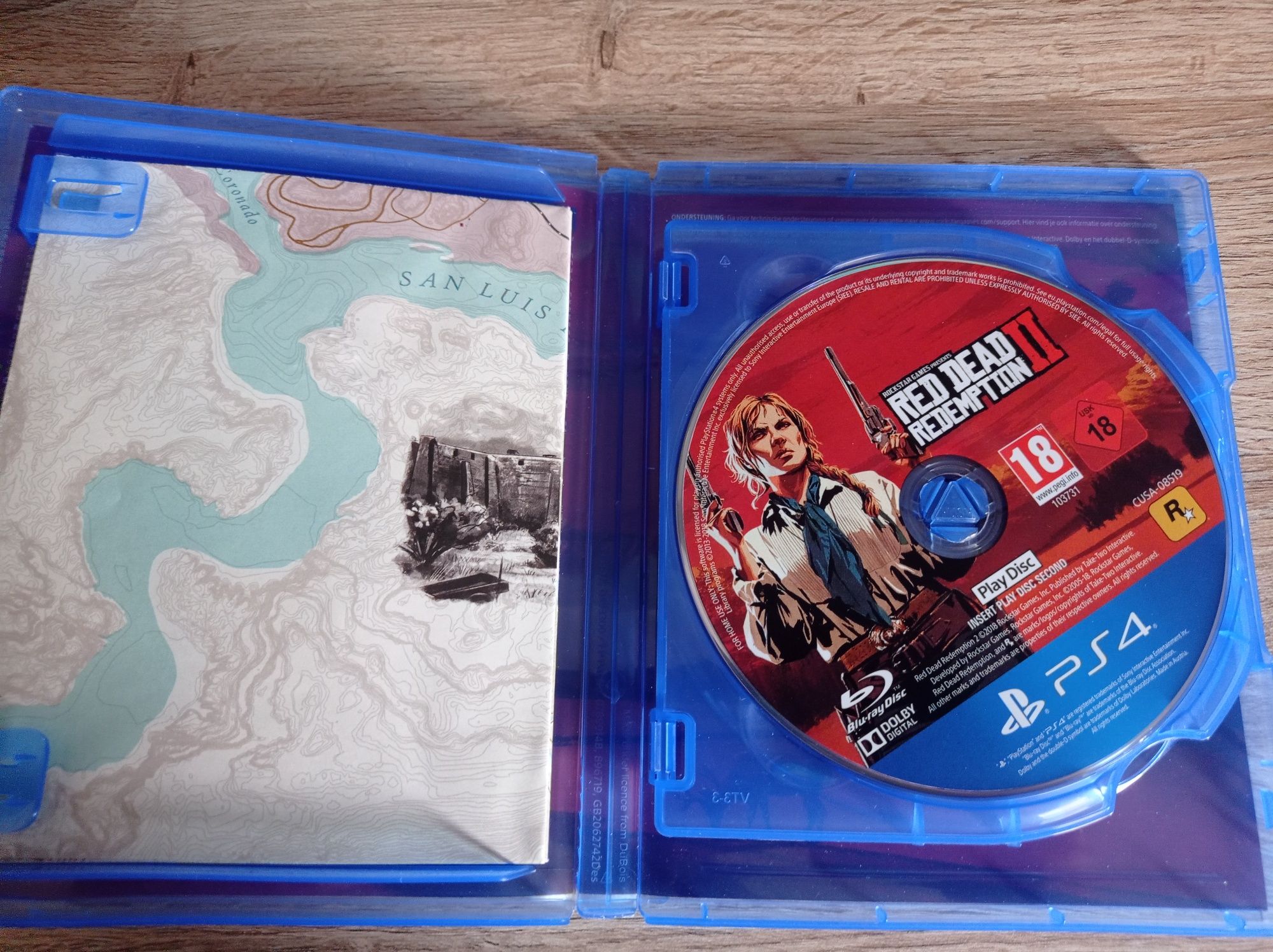 Gra Red Dead Redemption ps4 w dobrym stanie dowiozę do rąk własnych