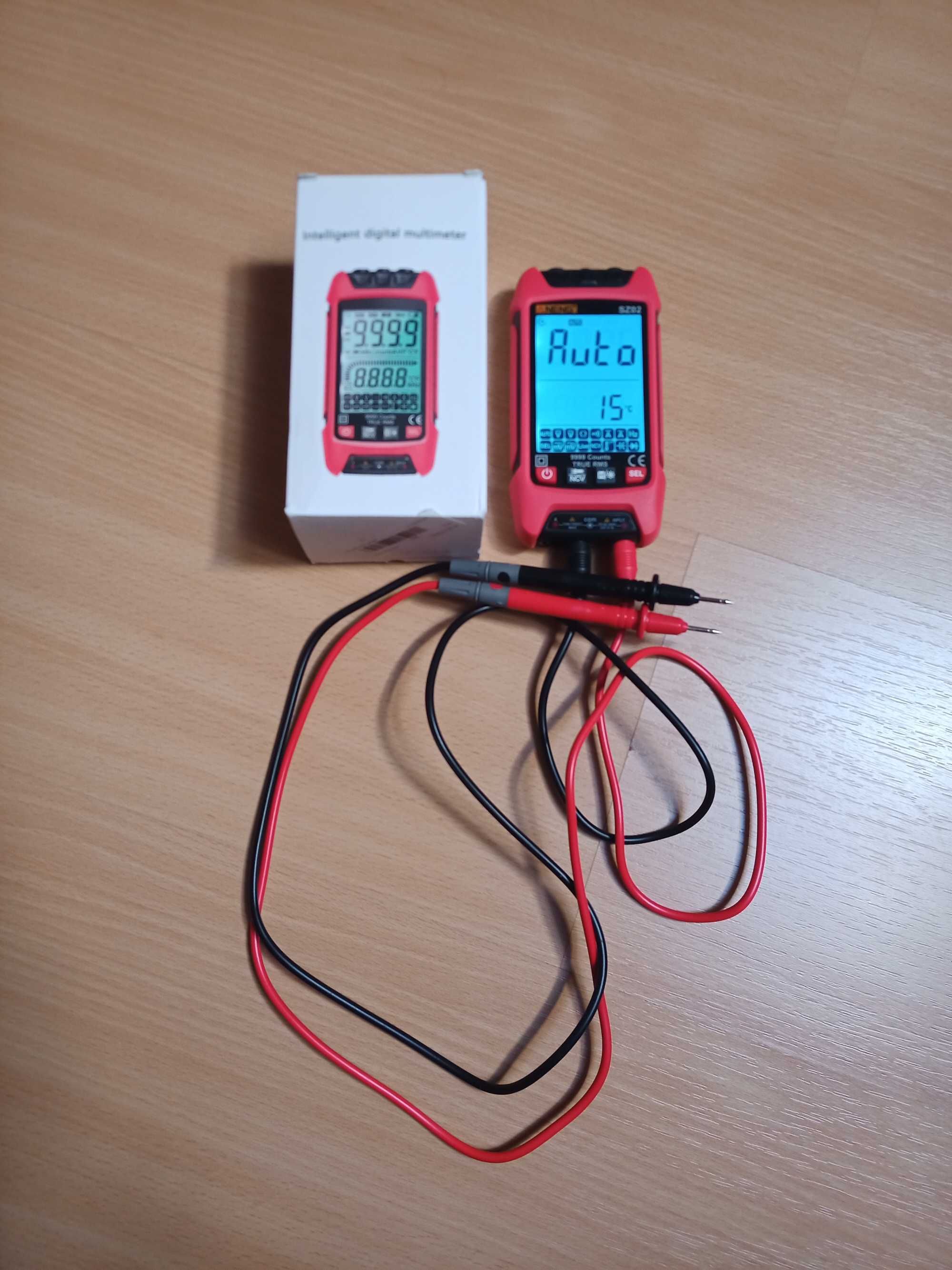 Aneng SZ02 Multimetro totalmente automático NOVO