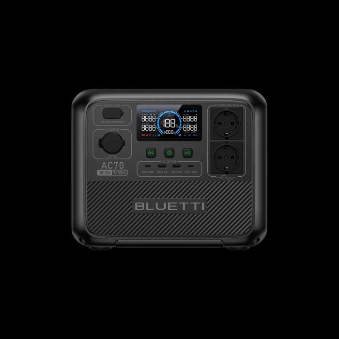 Зарядна станція Bluetti AC70 / 1000 Вт / 768 Вт⋅год / LiFePO4 UA