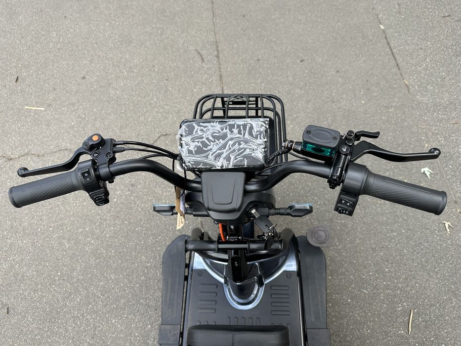 Електричний трицикл Corso PROTEX (1000Вт, 72В, 23 Аг) 10" фіолетовий