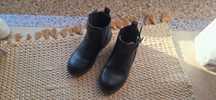 Botas menina pretas T27