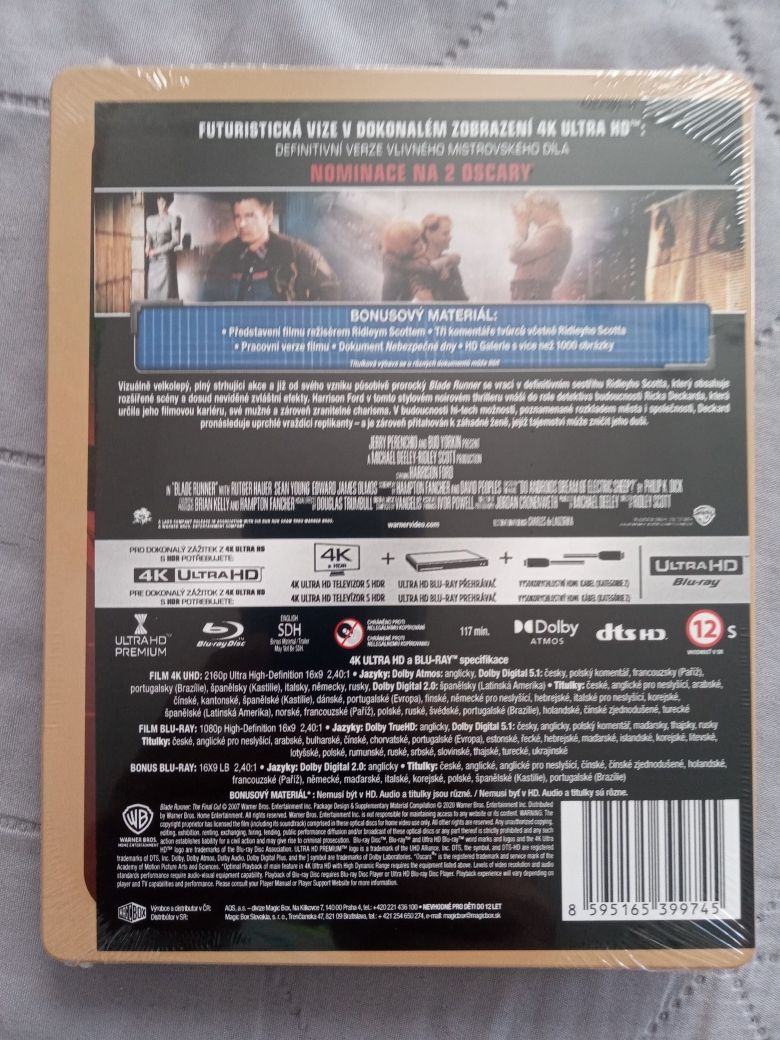 Łowca androidów Steelbook 4k i 2 bluray Lektor i napisy PL