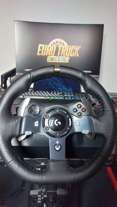 Volante Logitech G920 + Suporte + Shifter