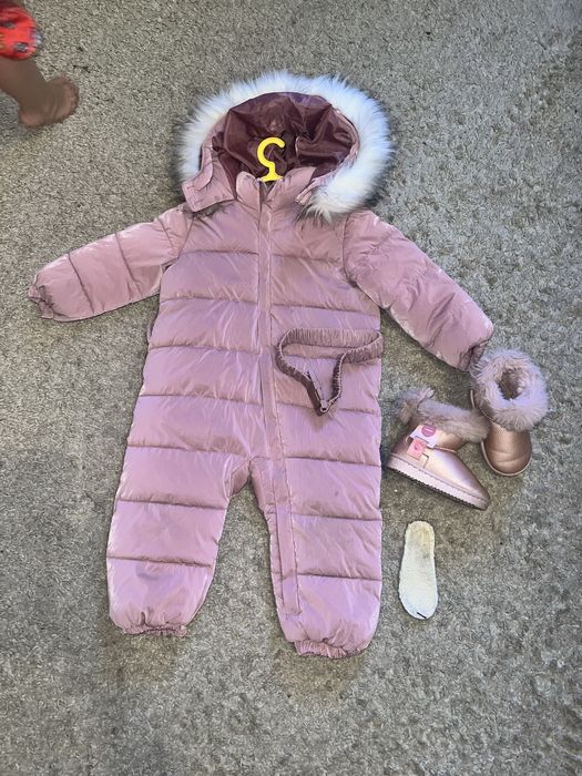 Костюм ромпер теплий 6-9