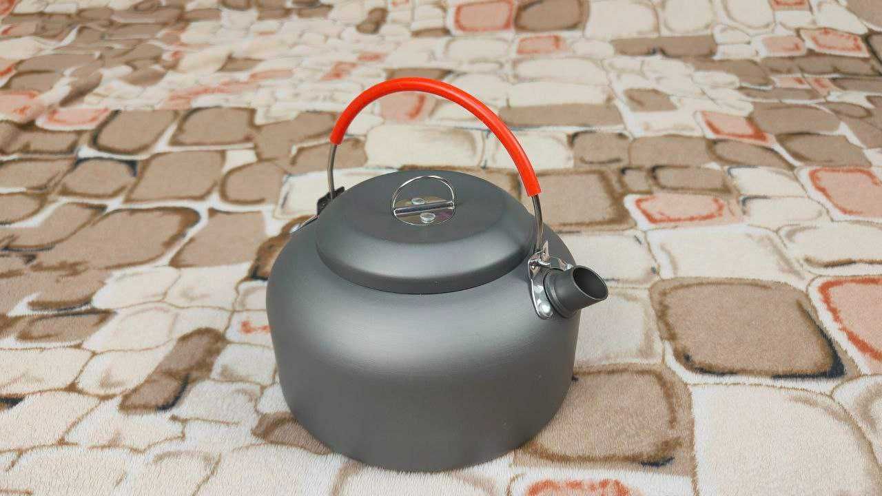 Чайник для кемпінгу туристичний teapot 1,2 літри походний рибалки
