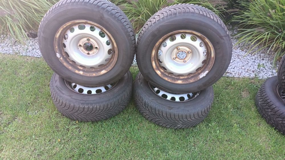Koła zimowe felgi 15 4x108 et27 Citroen Berlingo Peugeot 205/65/15 8mm