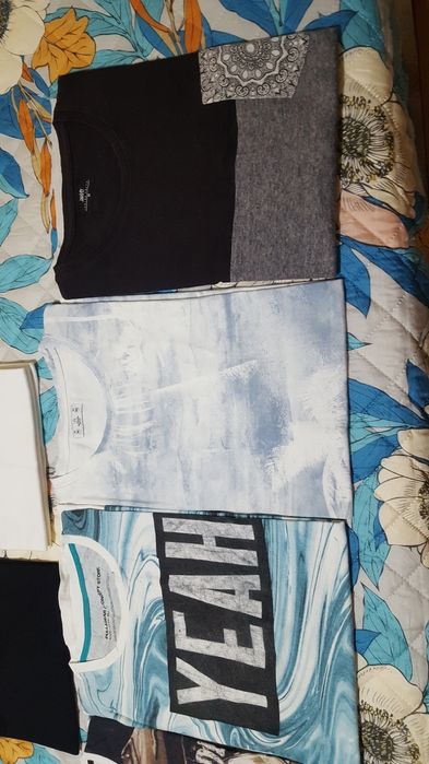 Conjunto de t shirts tamanho S de homem