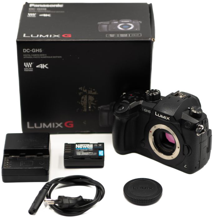 Bezlusterkowiec Panasonic Lumix GH5 z ładowarką - przebieg 13436