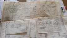 Desenhos Técnicos Vintage Originais