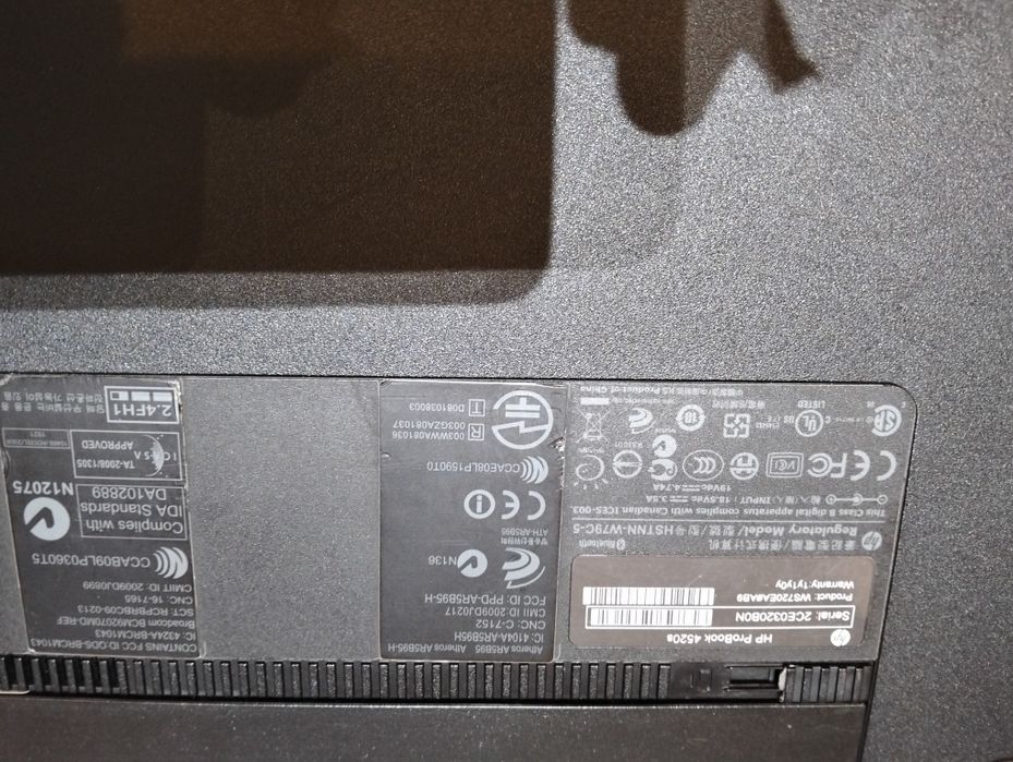 HP probook 4520s