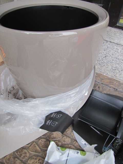 Lechuza Donica, System Nawadniania, Classico Premium Ls 35 Ciemnoszary