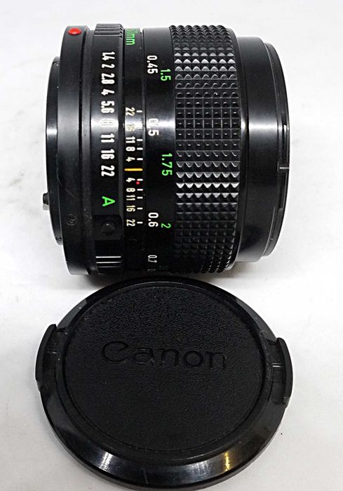 Objetiva canon 1.4 fd