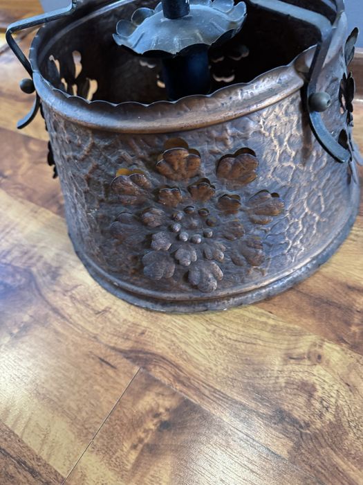Lampa sufitowa metalowa antyk ludwik
