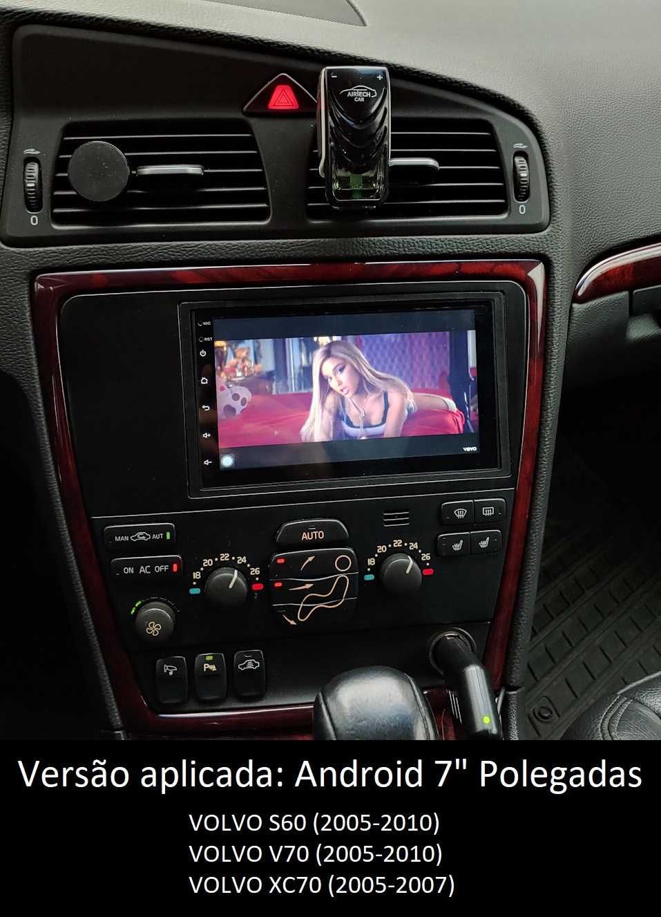 (NOVO) Rádio 2DIN • VOLVO • S60 • V70 • XC70 • Android GPS [4+32GB]