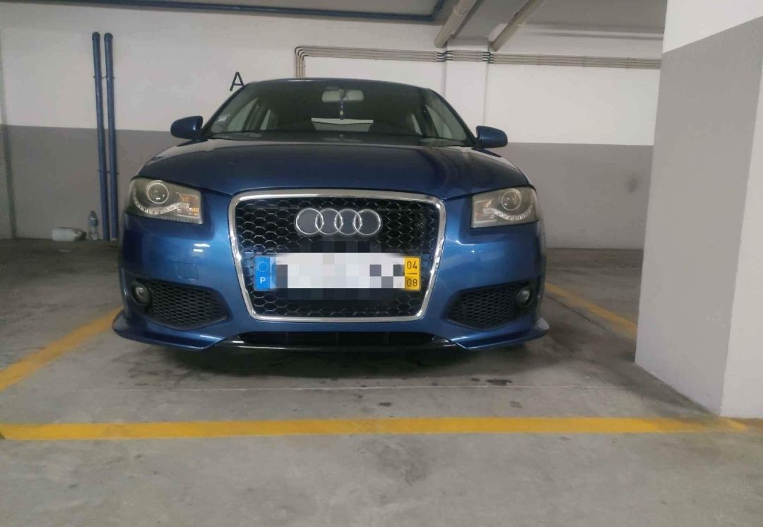 Parachoque Audi A3 8p rs3