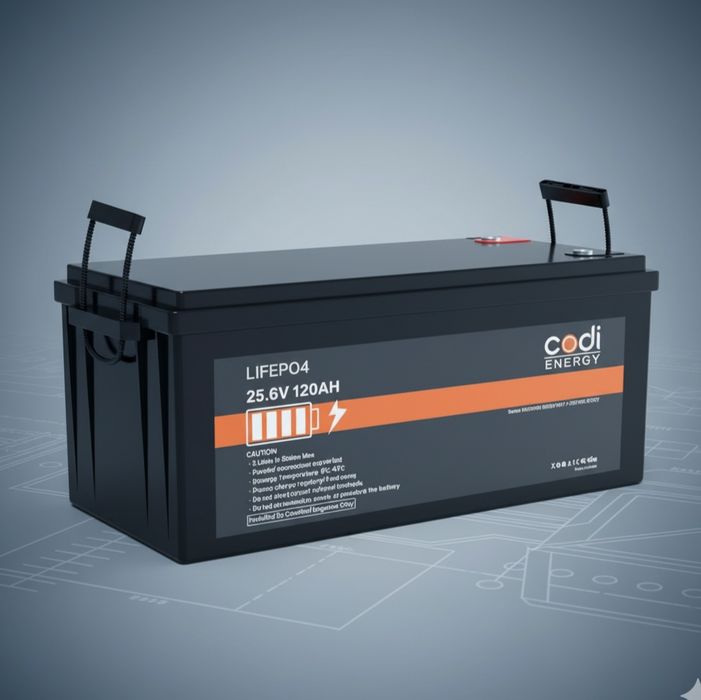 Акумулятор Codi LiFePO4 25.6V / 120Ah