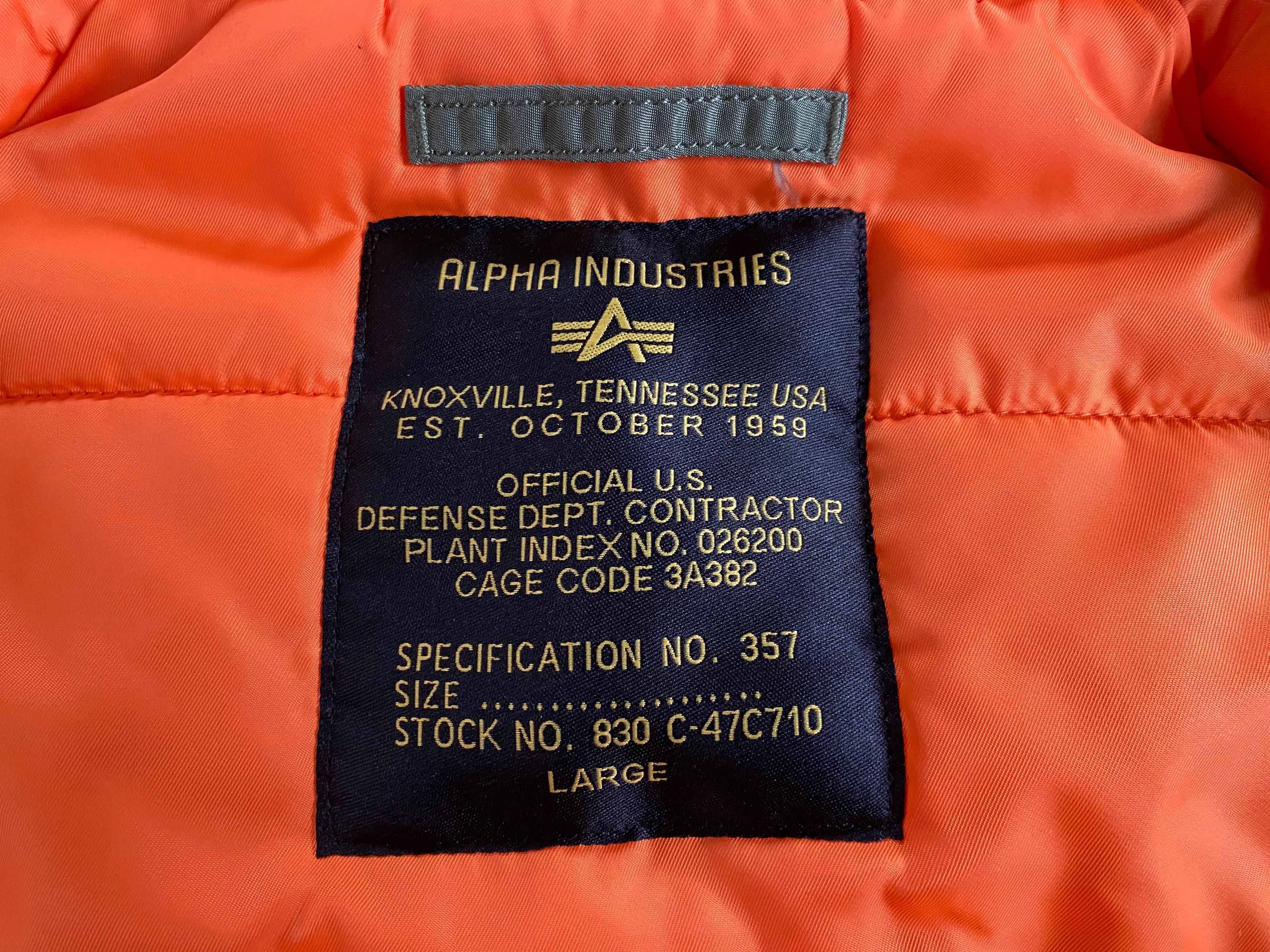 Alpha Industries MA-1 kurtka bezrękawnik kamizelka L green NOWY !!!