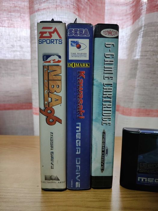 Conjunto de jogos Mega Drive: