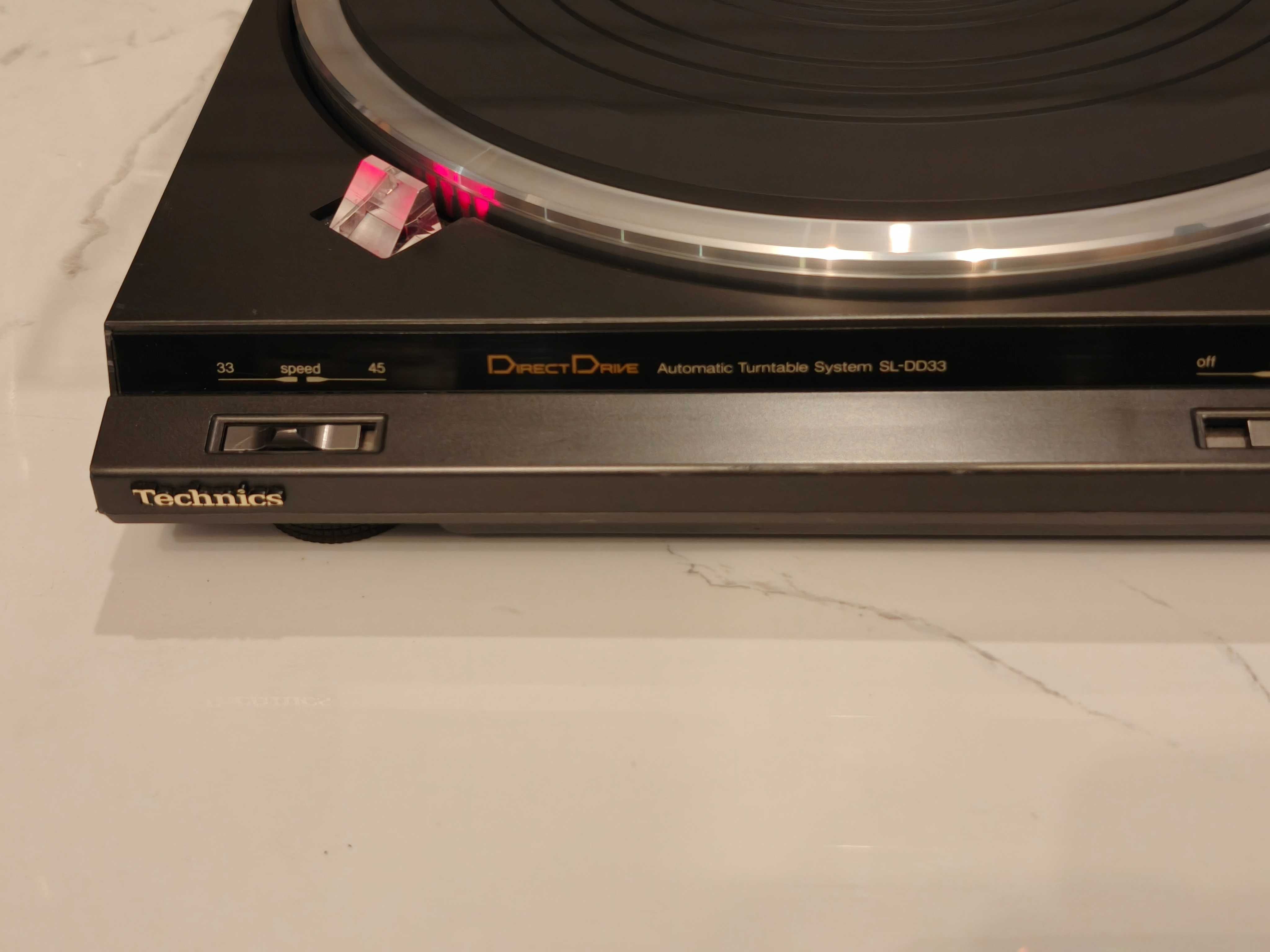 TECHNICS SL-DD33 ! Porządny gramofon DIRECT DRIVE ! Automat