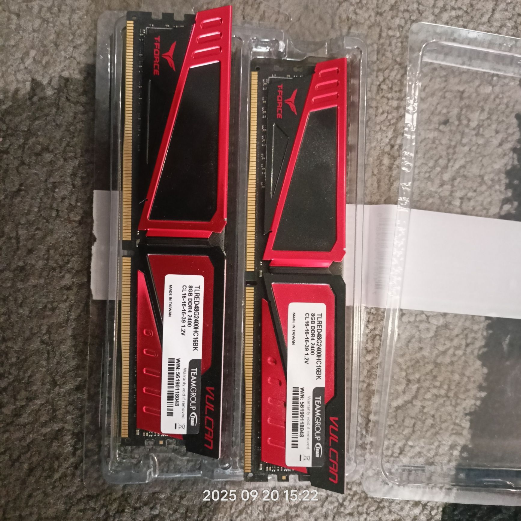 Ddr4 16gb 2x8 2400