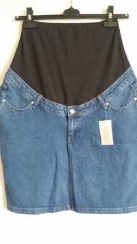 Spódnica ciążowa jeans nowa rozmiar 42