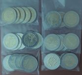 Conjuntos de 5 Moedas de 2 € Euro Alemanha-5 casas de moeda A-D-F-G-J