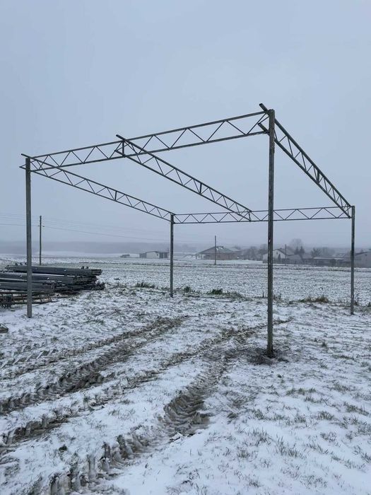 Ceownik 40x40x2 pół zamknięty ocynk 8-9m łaty dachowe profil wiaty