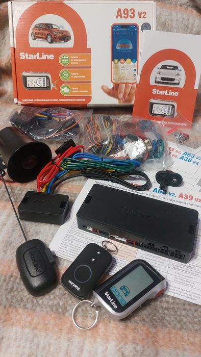 Сигнализация Starline A93 V2