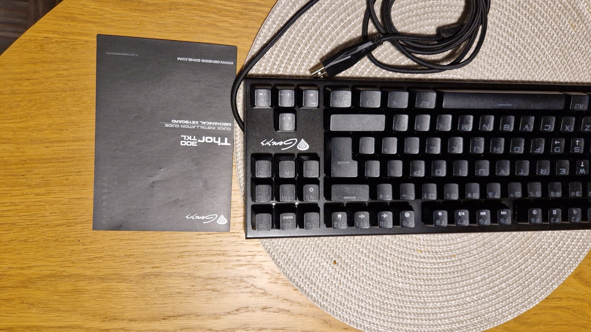 Klawiatura mechaniczna Genesis Thor 300 TKL